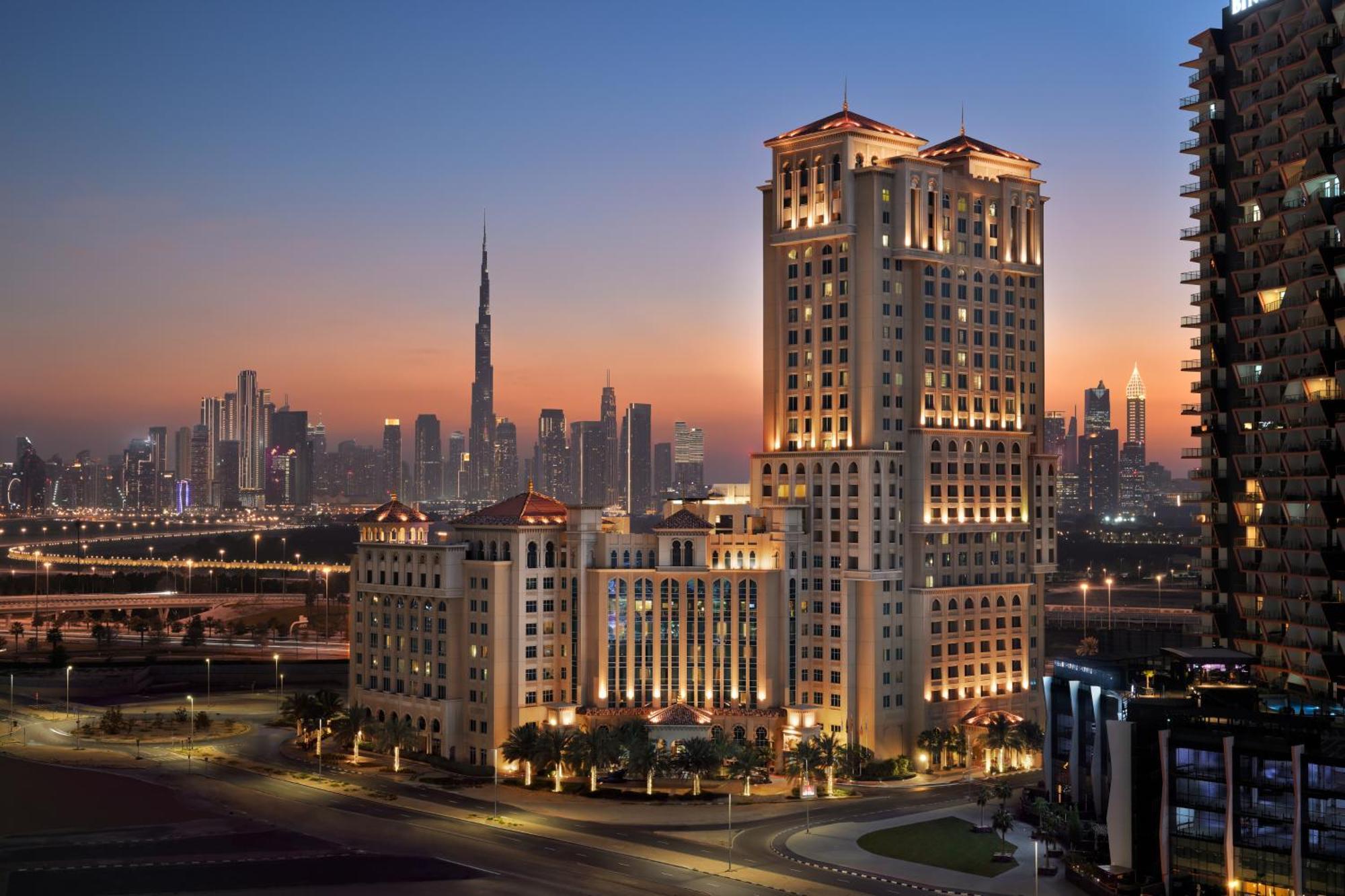 マリオット エグゼクティブ アパートメンツ ドバイ アル ジャダフ エクステリア 写真 The Palace Downtown Dubai